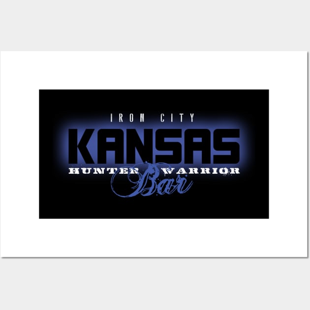 Kansas Bar Wall Art by MindsparkCreative